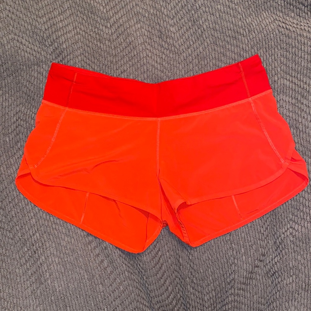 Size 8 2.5” Flare/True Red Speed Up Shorts